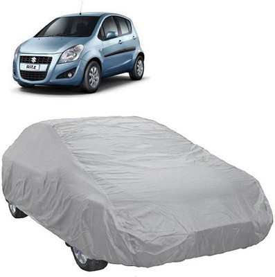 A+ RAIN PROOF Car Cover For Maruti Suzuki Ritz (Without Mirror Pockets)(Silver)