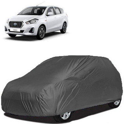 A+ RAIN PROOF Car Cover For Datsun Go+ (Without Mirror Pockets)(Grey)