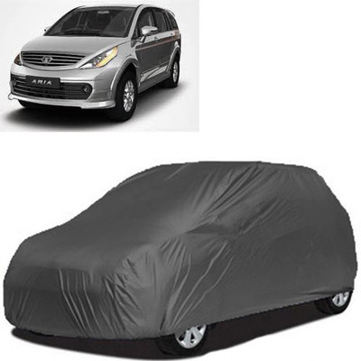 A+ RAIN PROOF Car Cover For Tata Aria (Without Mirror Pockets)(Grey)