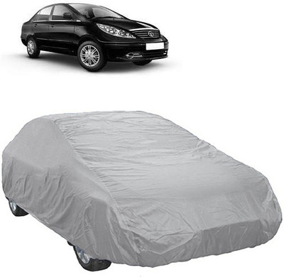 A+ RAIN PROOF Car Cover For Tata Manza (Without Mirror Pockets)(Silver)