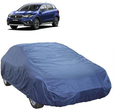 A+ RAIN PROOF Car Cover For Maruti Suzuki S-Cross (Without Mirror Pockets)(Blue)