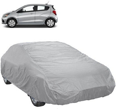 A+ RAIN PROOF Car Cover For Chevrolet Spark (Without Mirror Pockets)(Silver)