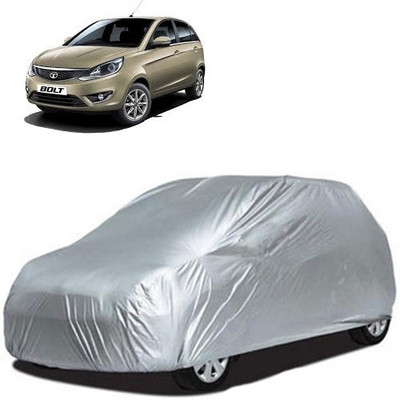 A+ RAIN PROOF Car Cover For Tata Bolt (Without Mirror Pockets)(Silver)