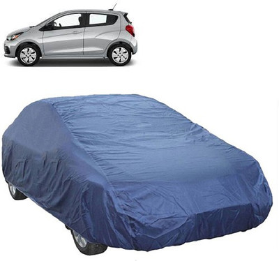 A+ RAIN PROOF Car Cover For Chevrolet Spark (Without Mirror Pockets)(Blue)