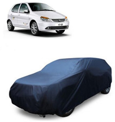 A+ RAIN PROOF Car Cover For Tata Indica eV2 (Without Mirror Pockets)(Blue)