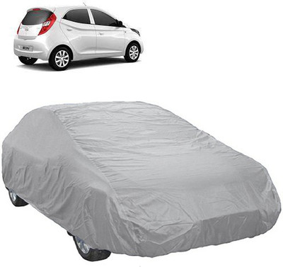 A+ RAIN PROOF Car Cover For Hyundai Eon (Without Mirror Pockets)(Silver)