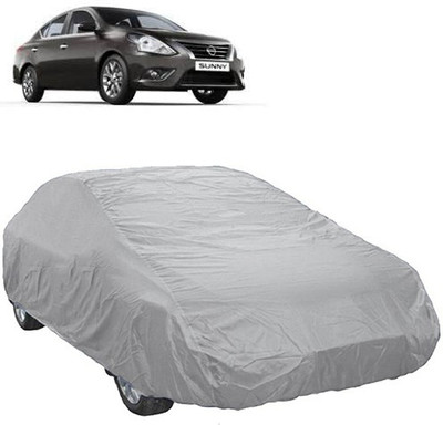 A+ RAIN PROOF Car Cover For Nissan Sunny (Without Mirror Pockets)(Silver)