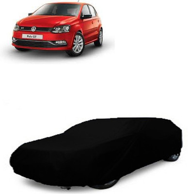 A+ RAIN PROOF Car Cover For Volkswagen Polo GT (Without Mirror Pockets)(Black)