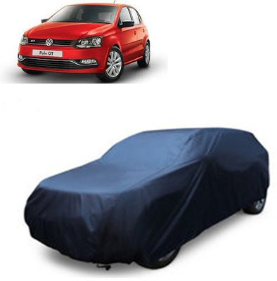A+ RAIN PROOF Car Cover For Volkswagen Polo GT (Without Mirror Pockets)(Blue)