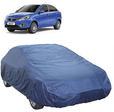 A+ RAIN PROOF Car Cover For Tata Zest (Without Mirror Pockets)(Blue)
