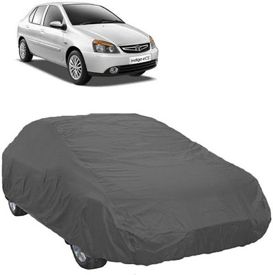 A+ RAIN PROOF Car Cover For Tata Indigo eCS (Without Mirror Pockets)(Grey)