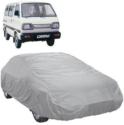 A+ RAIN PROOF Car Cover For Maruti Suzuki Omni (Without Mirror Pockets)(Silver)