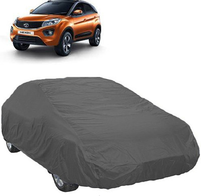 A+ RAIN PROOF Car Cover For Tata Nexon (Without Mirror Pockets)(Grey)