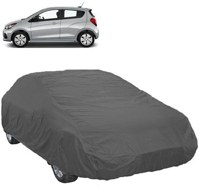 A+ RAIN PROOF Car Cover For Chevrolet Spark (Without Mirror Pockets)(Grey)