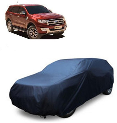 A+ RAIN PROOF Car Cover For Ford Endeavour (Without Mirror Pockets)(Blue)