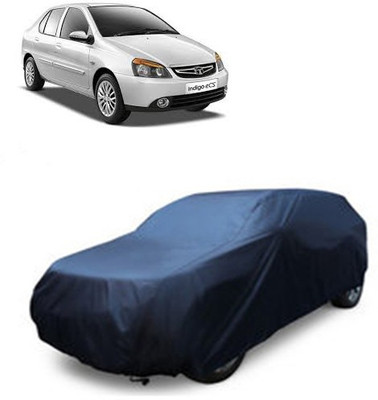 A+ RAIN PROOF Car Cover For Tata Indigo eCS (Without Mirror Pockets)(Blue)