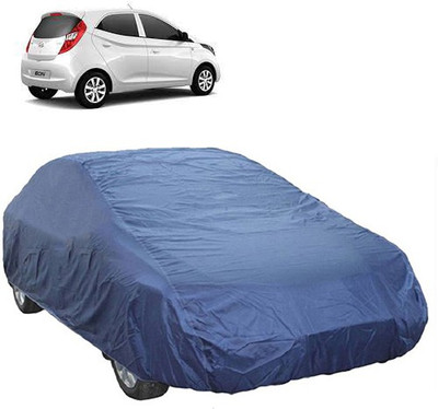 A+ RAIN PROOF Car Cover For Hyundai Eon (Without Mirror Pockets)(Blue)
