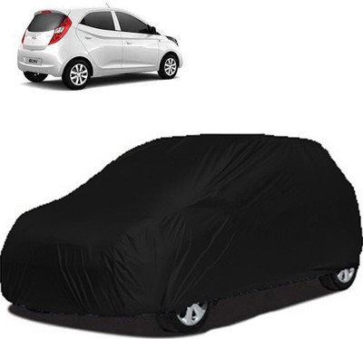 A+ RAIN PROOF Car Cover For Hyundai Eon (Without Mirror Pockets)(Black)