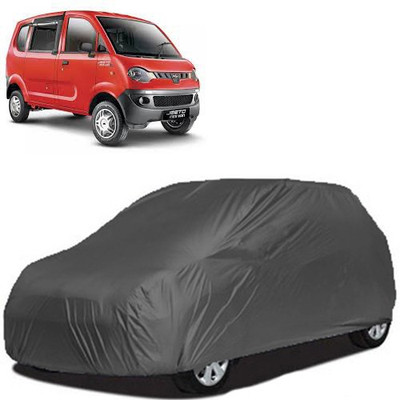 A+ RAIN PROOF Car Cover For Mahindra Jeeto (Without Mirror Pockets)(Grey)