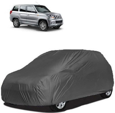 A+ RAIN PROOF Car Cover For Mahindra Universal For Car (Without Mirror Pockets)(Grey)