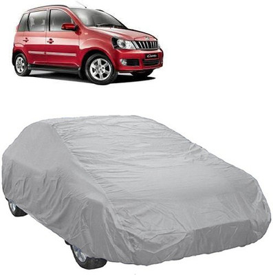 A+ RAIN PROOF Car Cover For Mahindra Quanto (Without Mirror Pockets)(Silver)