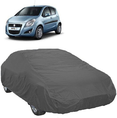 A+ RAIN PROOF Car Cover For Maruti Suzuki Ritz (Without Mirror Pockets)(Grey)