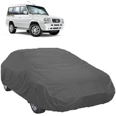 A+ RAIN PROOF Car Cover For Tata Sumo Gold (Without Mirror Pockets)(Grey)