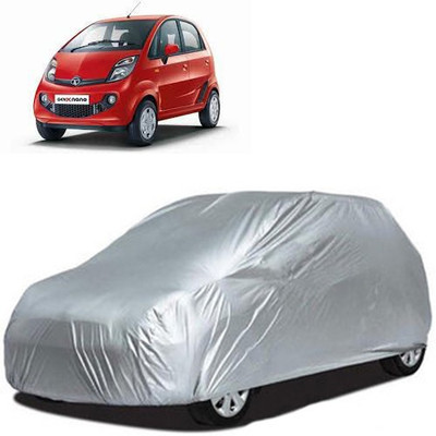 A+ RAIN PROOF Car Cover For Tata Nano Genx (Without Mirror Pockets)(Silver)