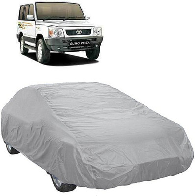 A+ RAIN PROOF Car Cover For Tata Sumo Victa (Without Mirror Pockets)(Silver)