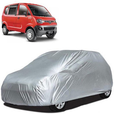A+ RAIN PROOF Car Cover For Mahindra Jeeto (Without Mirror Pockets)(Silver)