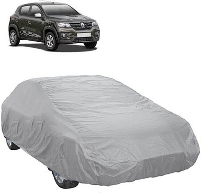 A+ RAIN PROOF Car Cover For Renault Kwid (Without Mirror Pockets)(Silver)