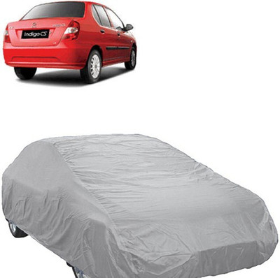 A+ RAIN PROOF Car Cover For Tata Indigo CS (Without Mirror Pockets)(Silver)