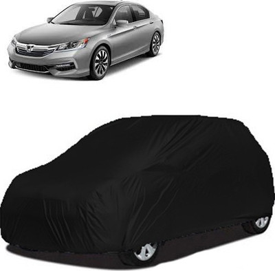 A+ RAIN PROOF Car Cover For Chevrolet Enjoy (Without Mirror Pockets)(Black)