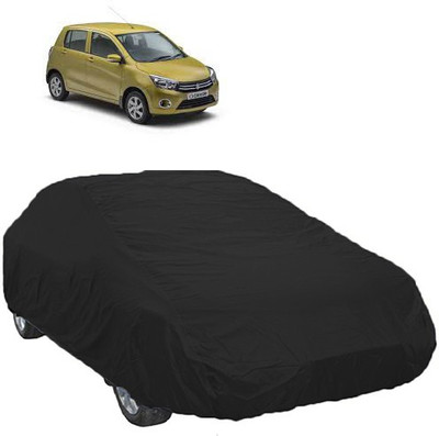 A+ RAIN PROOF Car Cover For Maruti Suzuki Celerio (Without Mirror Pockets)(Black)