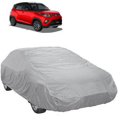 A+ RAIN PROOF Car Cover For Mahindra KUV100 (Without Mirror Pockets)(Silver)
