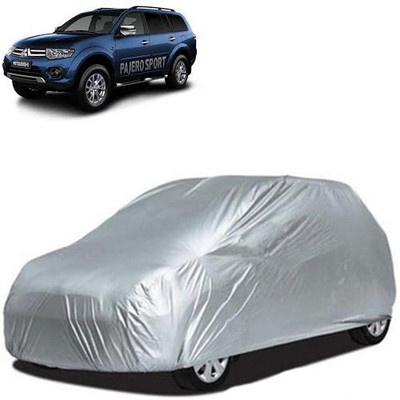 A+ RAIN PROOF Car Cover For Mitsubishi Pajero Sport (Without Mirror Pockets)(Silver)