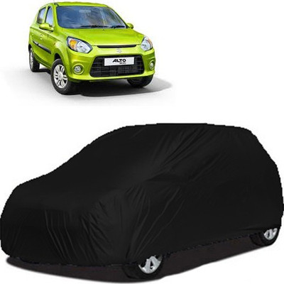 A+ RAIN PROOF Car Cover For Maruti Suzuki Universal For Car (Without Mirror Pockets)(Black)