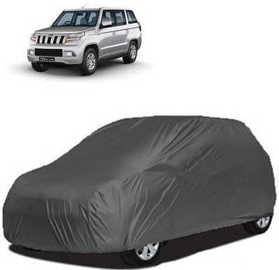 A+ RAIN PROOF Car Cover For Mahindra TUV300 (Without Mirror Pockets)(Grey)