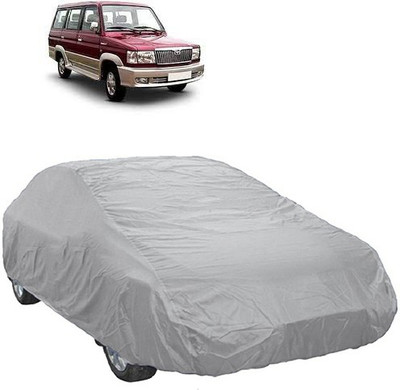 A+ RAIN PROOF Car Cover For Toyota Qualis (Without Mirror Pockets)(Silver)