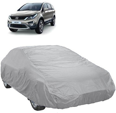A+ RAIN PROOF Car Cover For Tata Hexa (Without Mirror Pockets)(Silver)