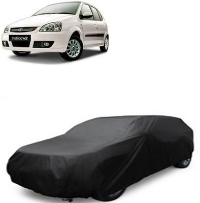 A+ RAIN PROOF Car Cover For Tata Indica V2 (Without Mirror Pockets)(Grey)