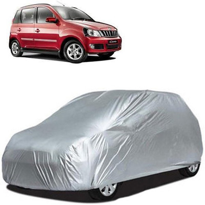 A+ RAIN PROOF Car Cover For Mahindra Quanto (Without Mirror Pockets)(Silver)