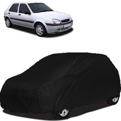 A+ RAIN PROOF Car Cover For Ford Fiesta Old (Without Mirror Pockets)(Black)