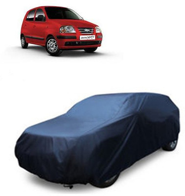 A+ RAIN PROOF Car Cover For Hyundai Santro Xing (Without Mirror Pockets)(Blue)