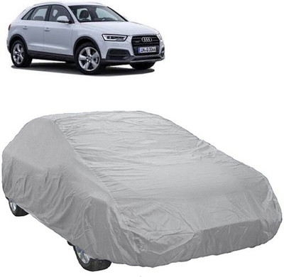 A+ RAIN PROOF Car Cover For Audi Q3 (Without Mirror Pockets)(Silver)
