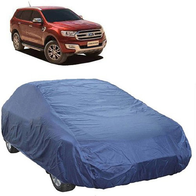 A+ RAIN PROOF Car Cover For Ford Endeavour (Without Mirror Pockets)(Blue)