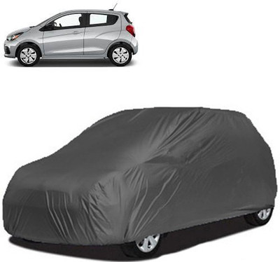 A+ RAIN PROOF Car Cover For Chevrolet Spark (Without Mirror Pockets)(Grey)