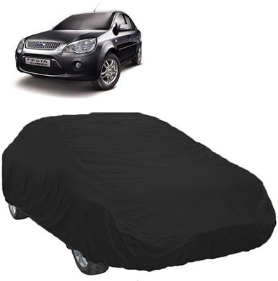 A+ RAIN PROOF Car Cover For Ford Fiesta Classic (Without Mirror Pockets)(Black)