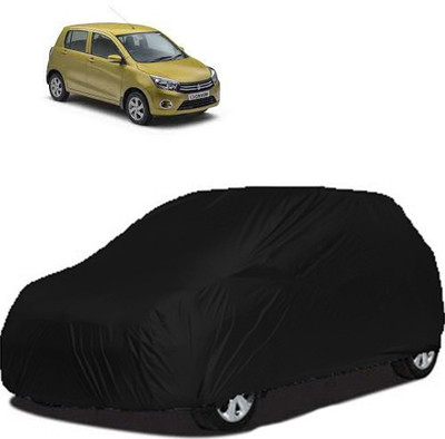 A+ RAIN PROOF Car Cover For Maruti Suzuki Celerio (Without Mirror Pockets)(Black)