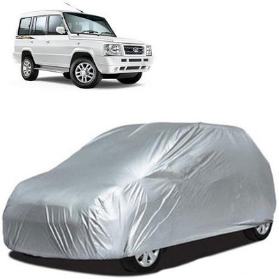 A+ RAIN PROOF Car Cover For Tata Sumo Gold (Without Mirror Pockets)(Silver)